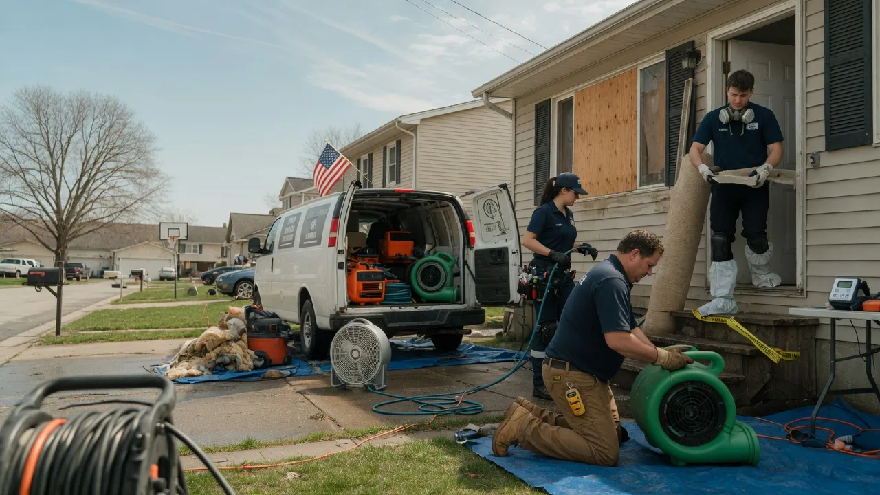 Water Damage Restoration in Dale, IL near me